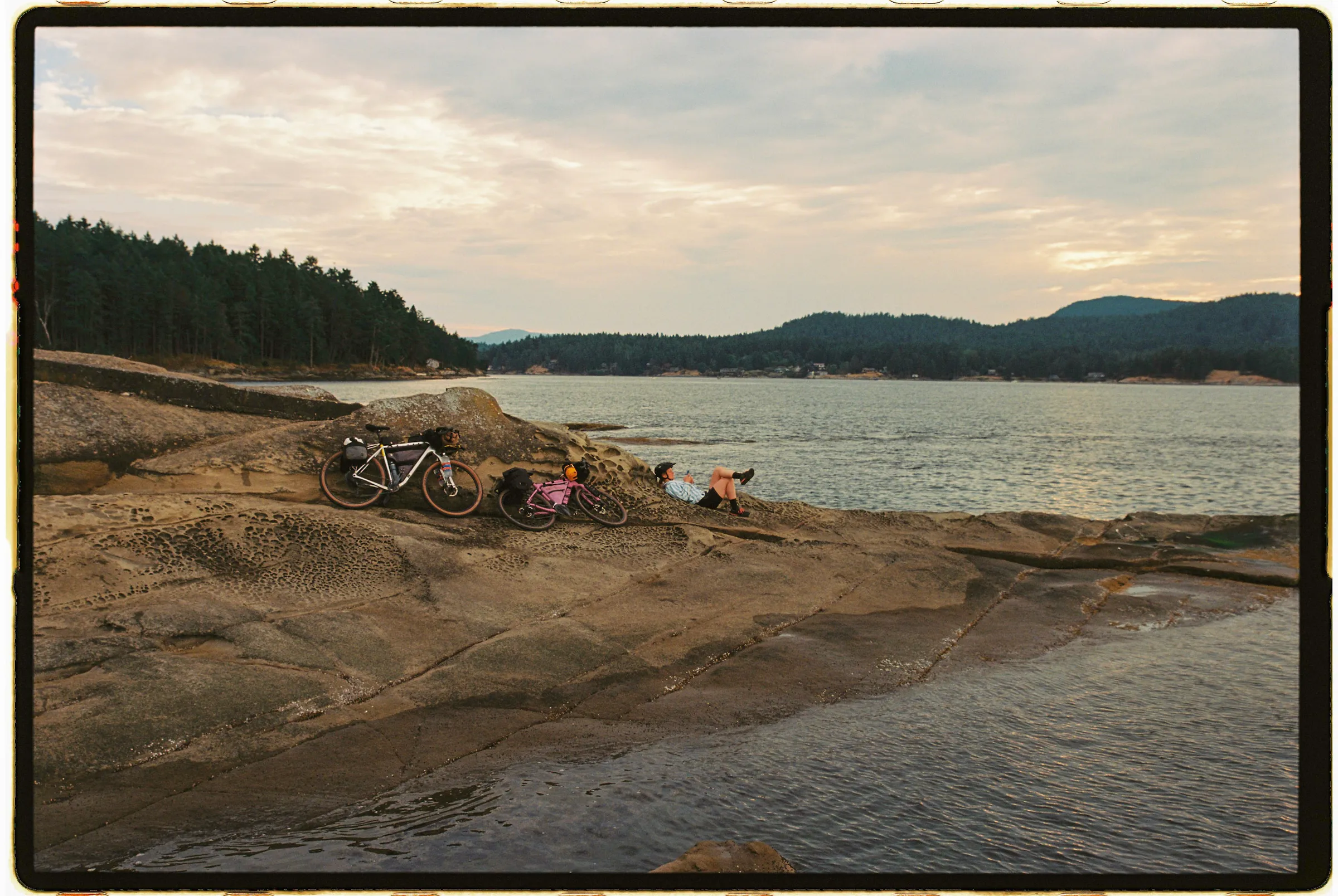 Film photograph, Saturna Island, BC