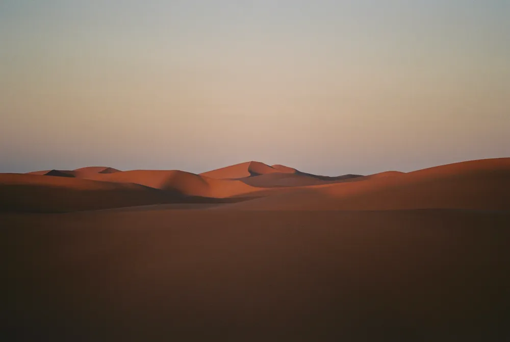 Film photograph, Sahara, Morocco
