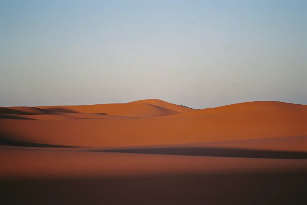Film photograph, Sahara, Morocco
