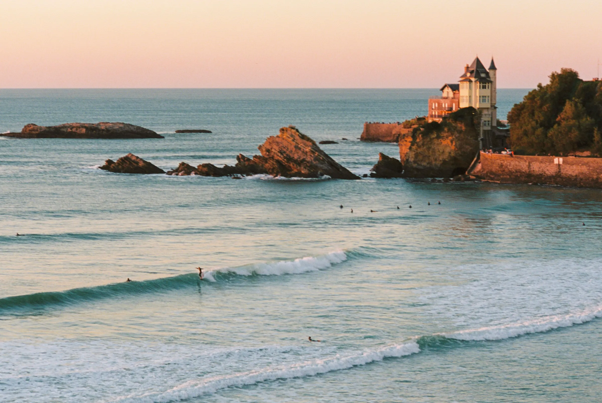 Film photograph, Biarritz, France