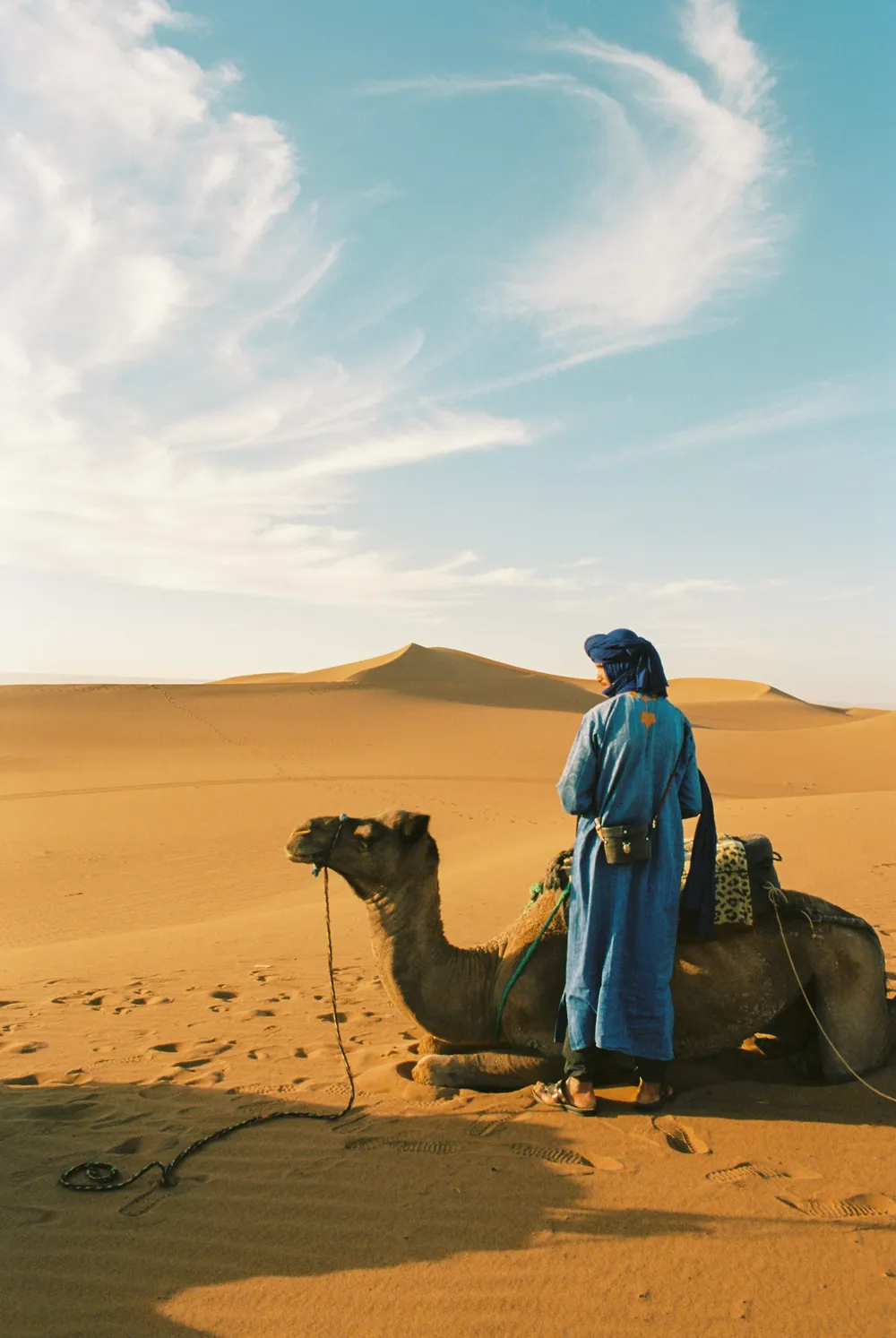 Film photograph, Sahara, Morocco