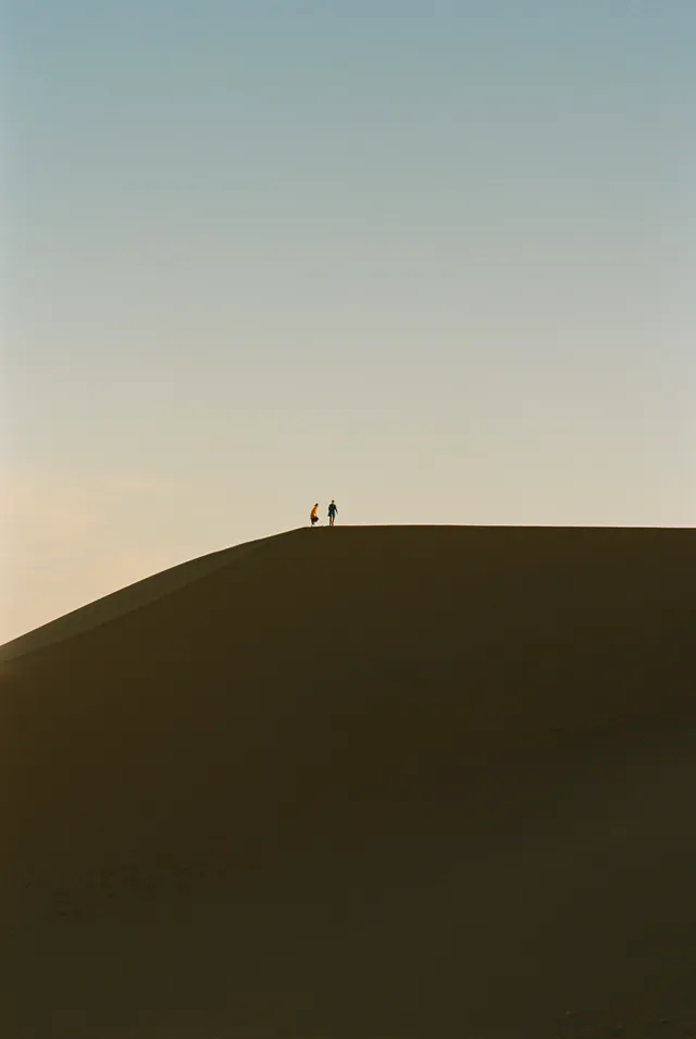 Film photograph, Sahara, Morocco