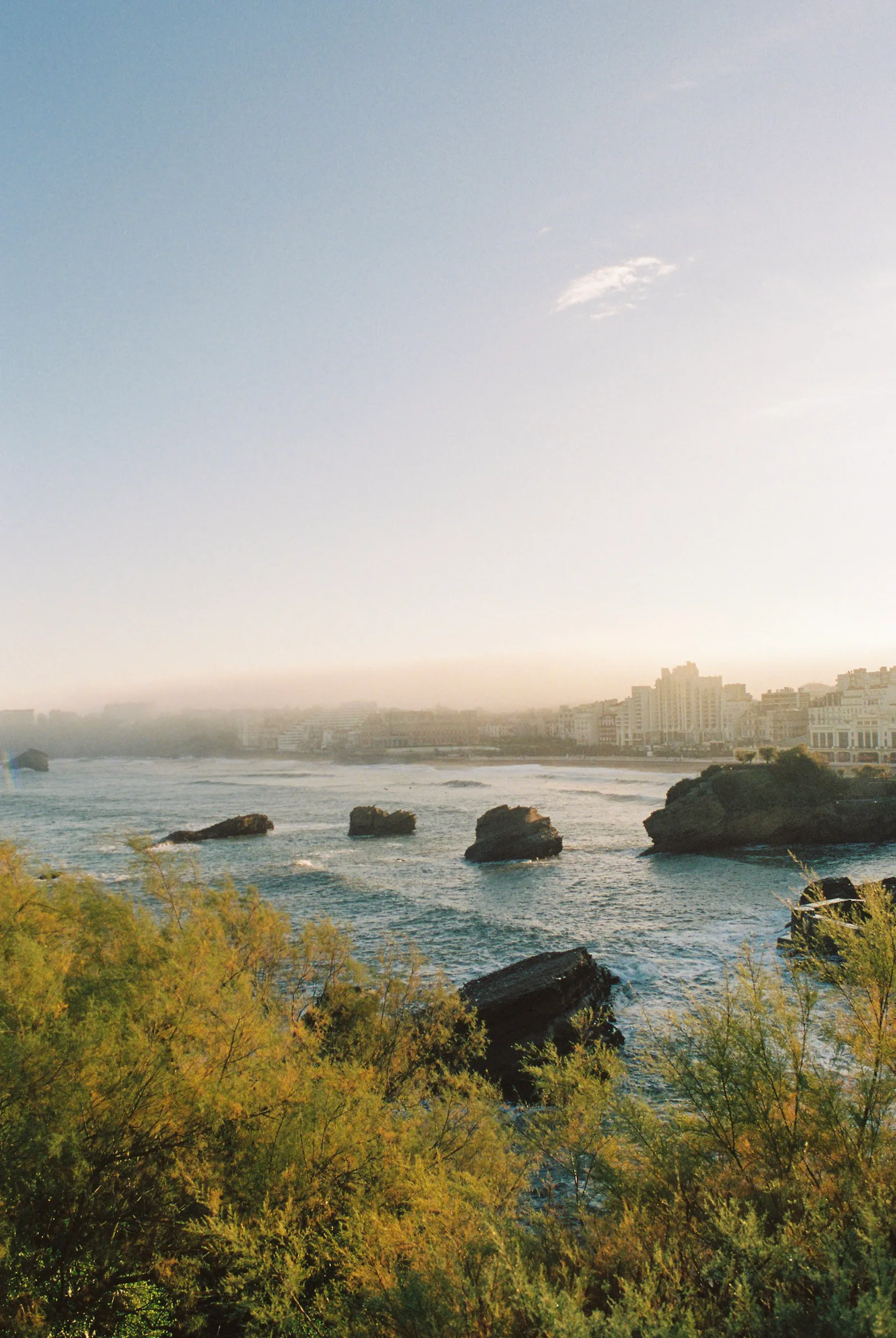 Film photograph, Biarritz, France