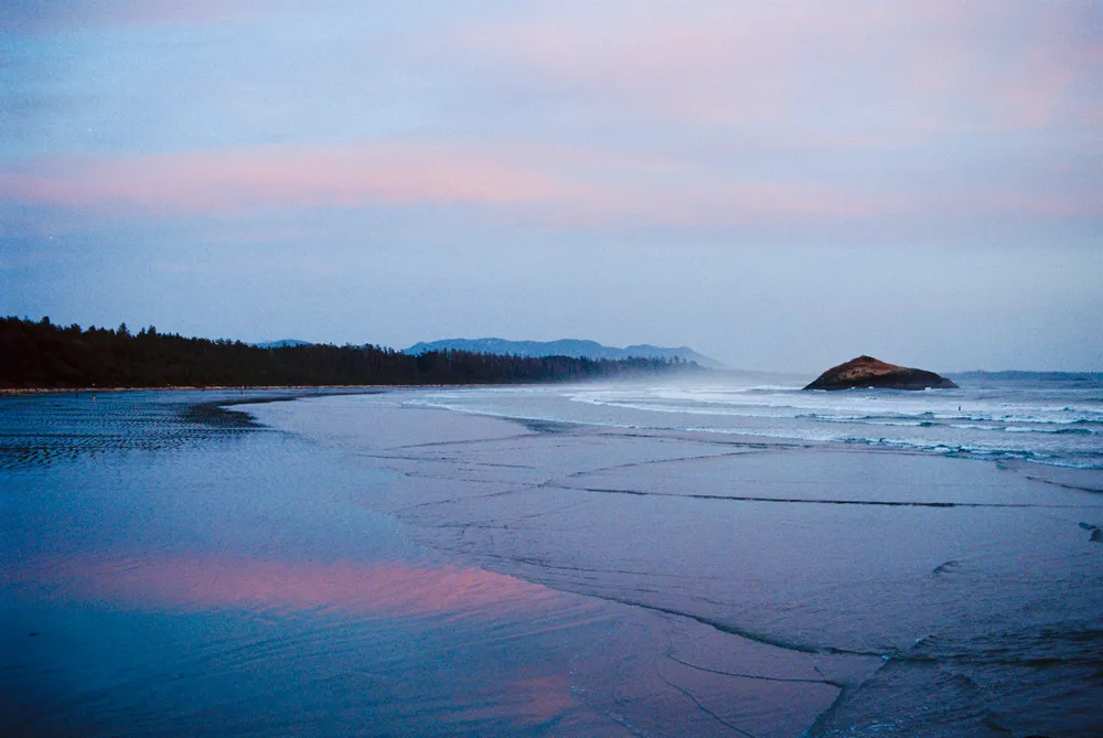 Film photograph, Long Beach, Tofino, BC