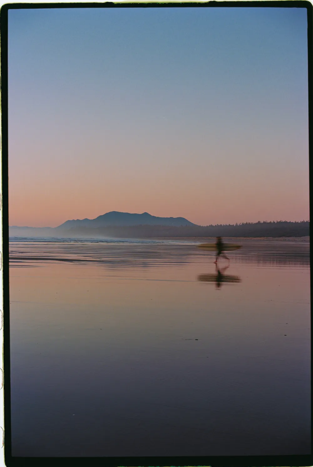 Film photograph, Wickaninnish Beach, BC