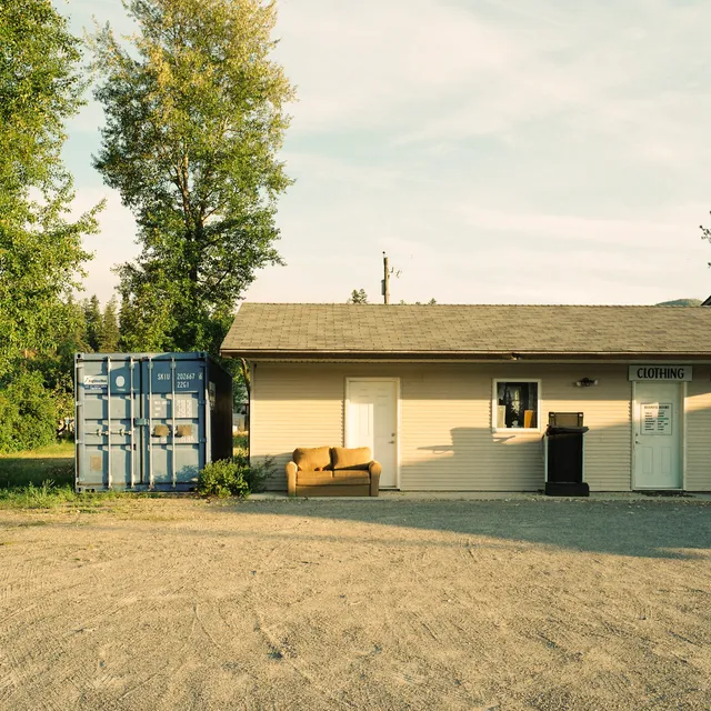 Film photograph, Barriere, BC