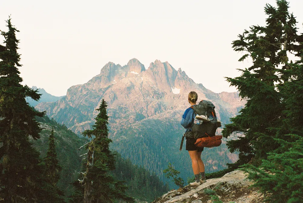Film photograph, 5040 Peak, Vancouver Island, BC