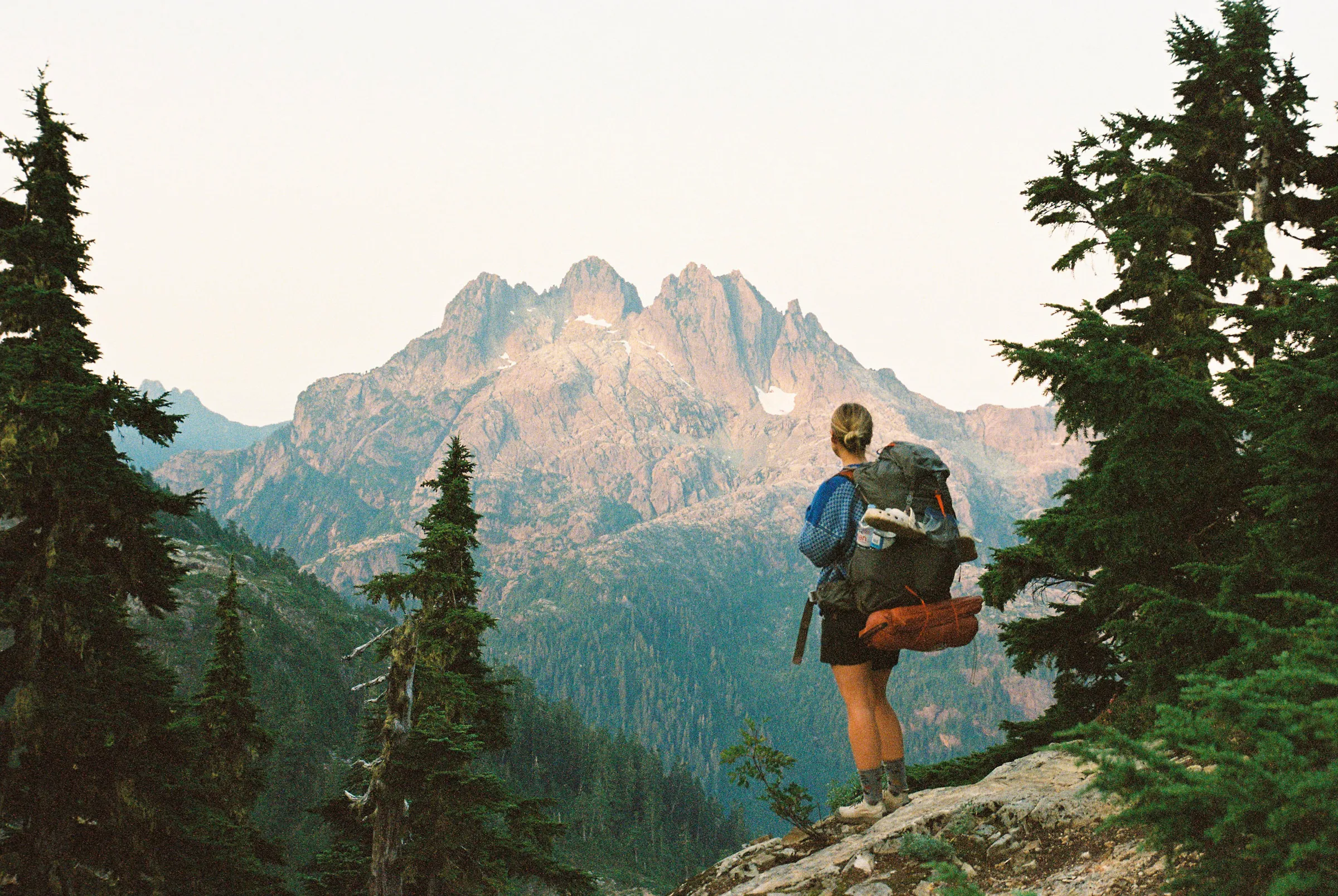 Film photograph, 5040 Peak, Vancouver Island, BC