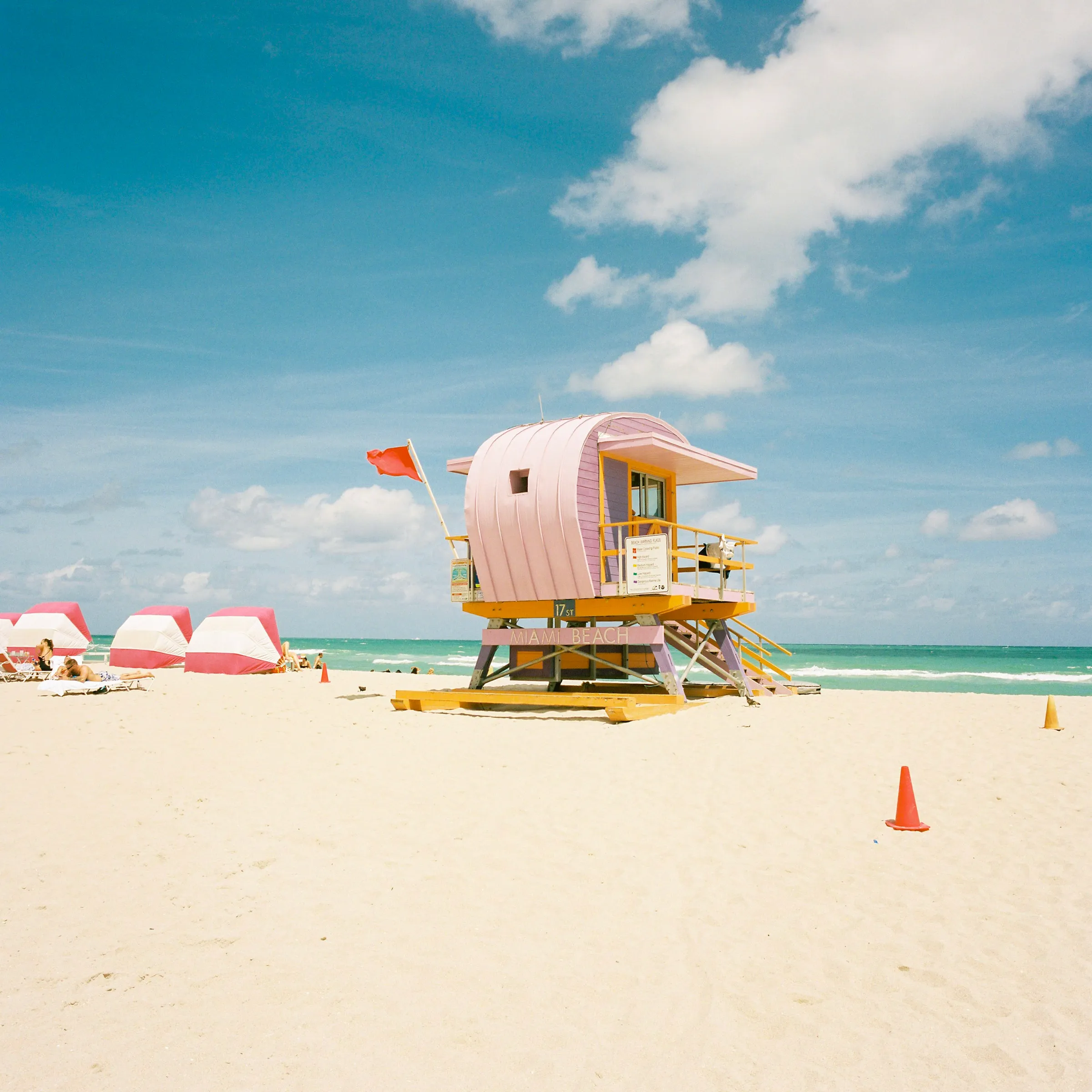 Film photograph, Miami Beach, Florida
