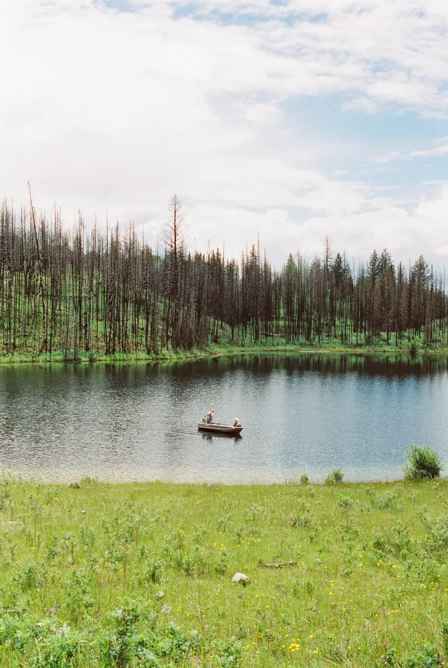 Film photograph, Lac du Bois Grasslands, Kamloops, BC