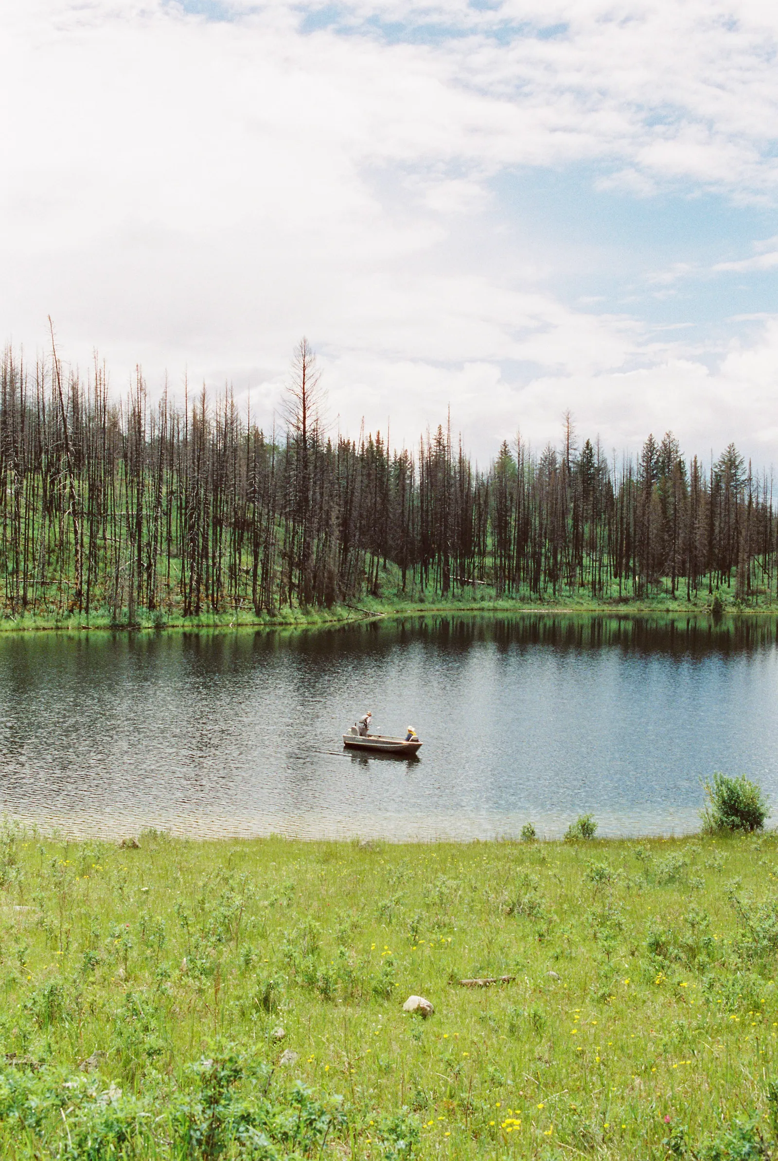 Film photograph, Lac du Bois Grasslands, Kamloops, BC