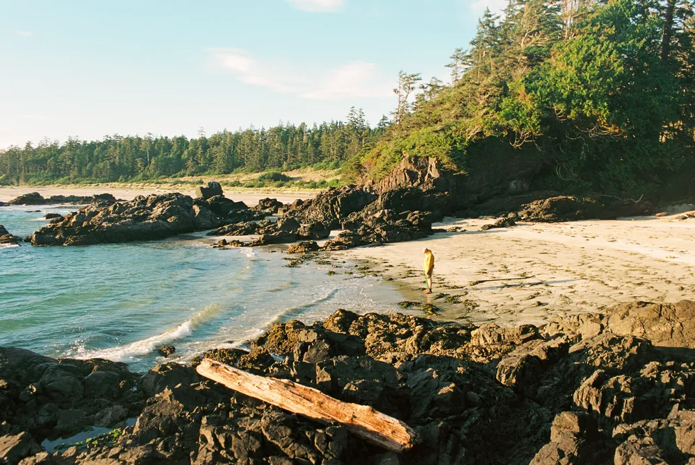 Film photograph, Vargas Island, BC